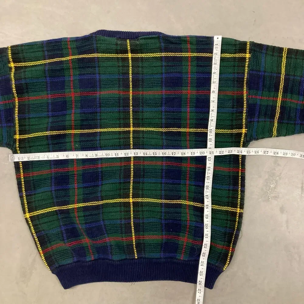 vintage Izod patterned sweater